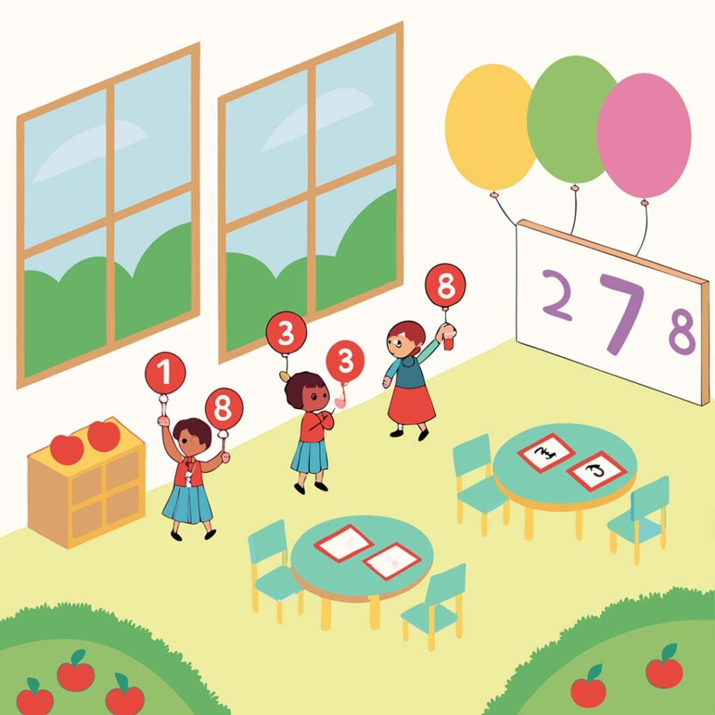 Printable free numbers & counting worksheets for preschool and kindergarten.