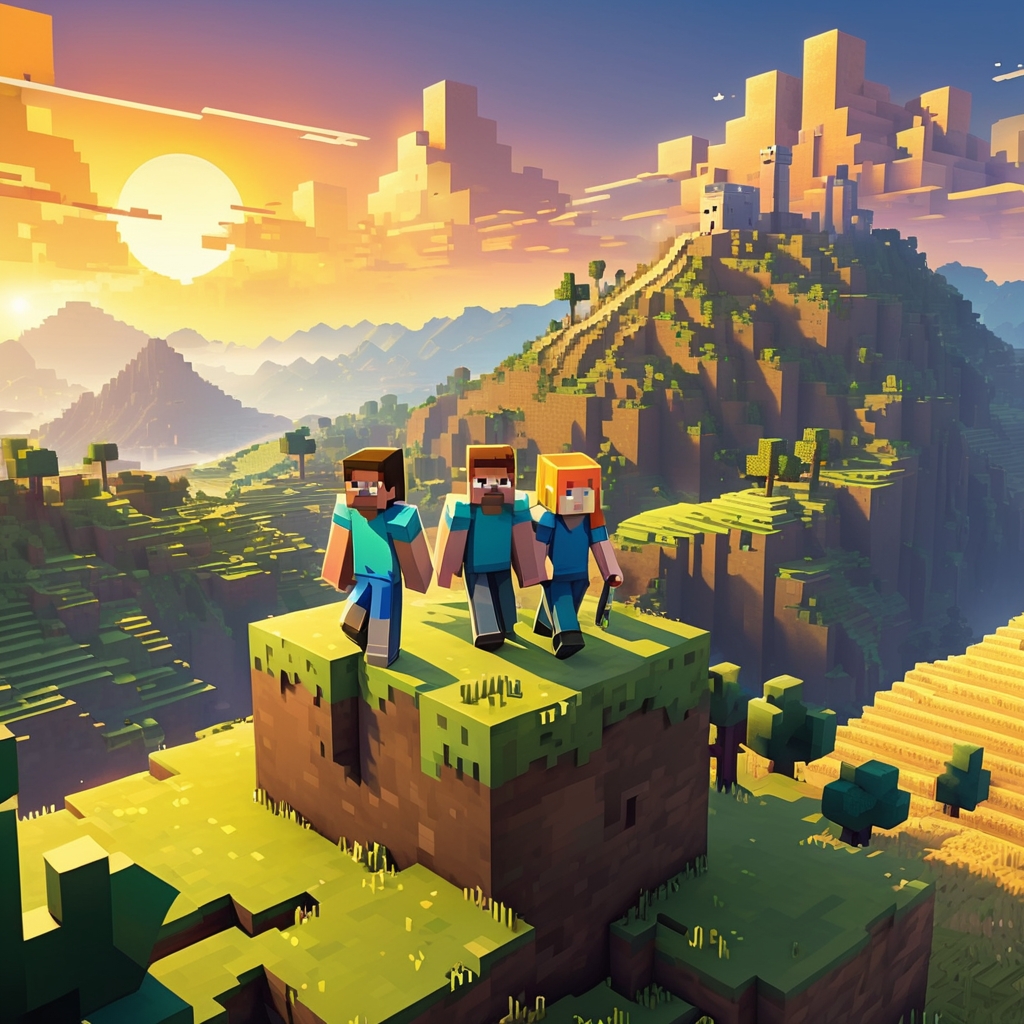 Printable Minecraft coloring sheet for kids and gamers.