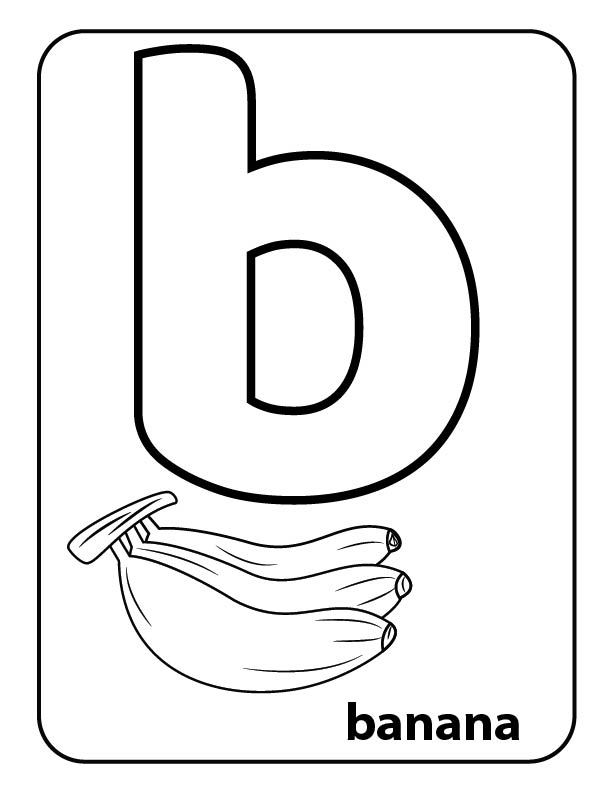 Free letter b activity sheet for kids