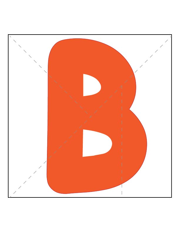 Free letter B activity sheet for kids