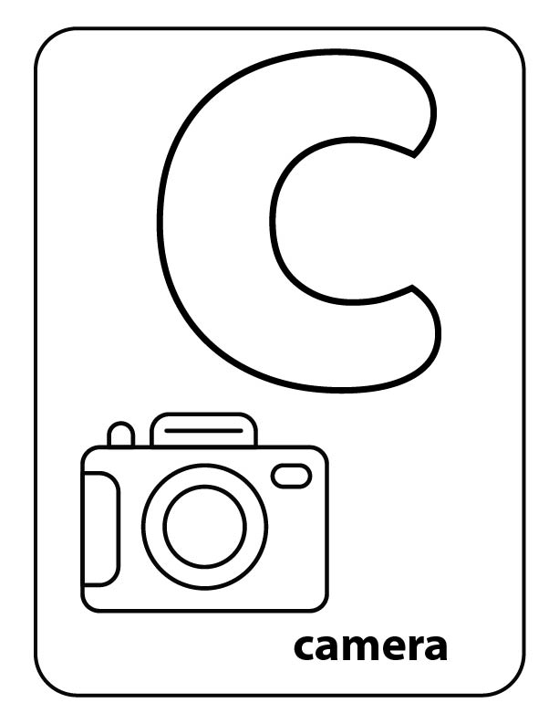 Printable letter c worksheet