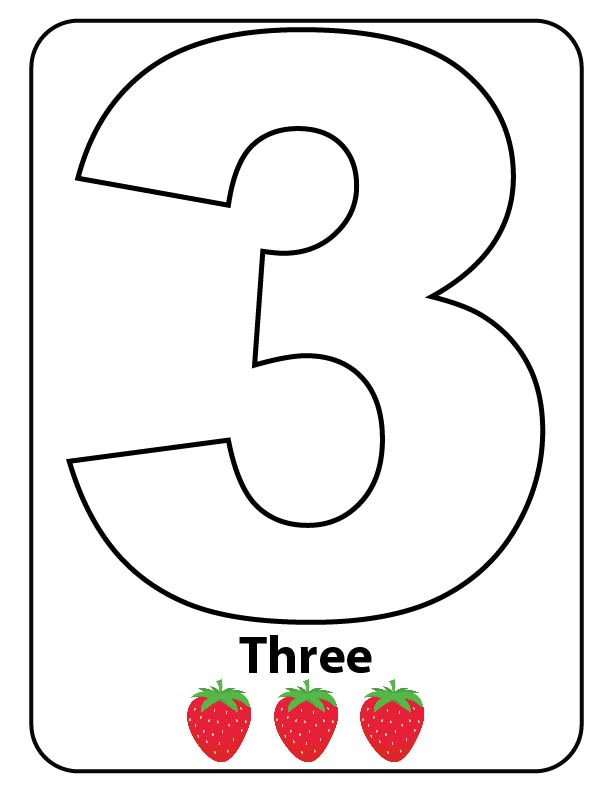 Free number 1 activity sheet for kids