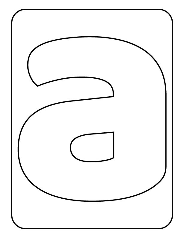 Free letter a activity sheet for kids