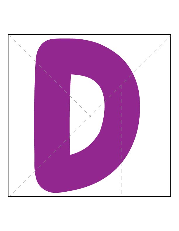 Free letter D activity sheet for kids