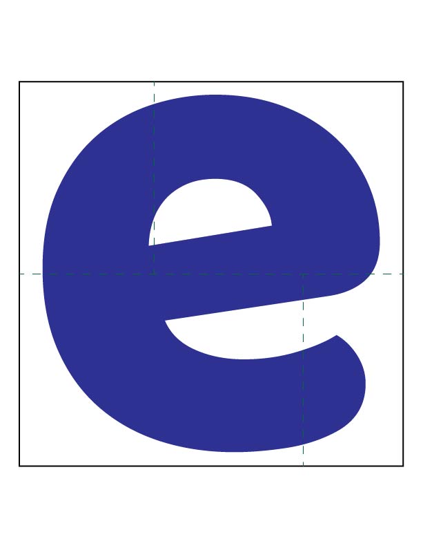 Free letter e activity sheet for kids