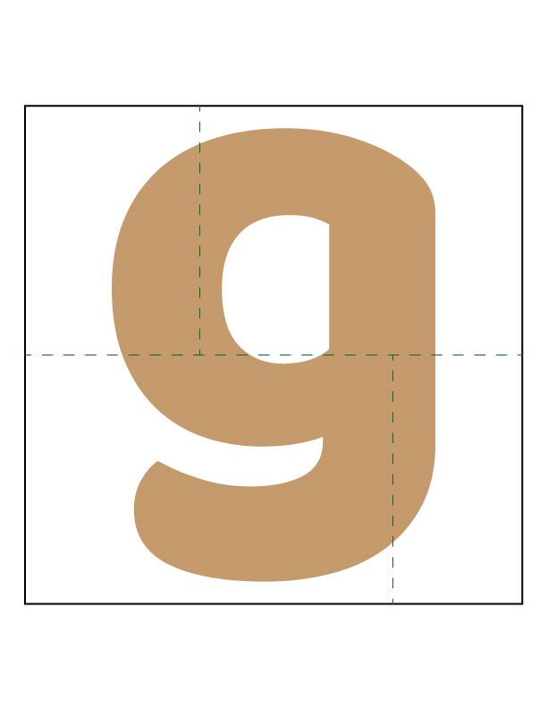 Cute Letter G coloring page with a friendly design for kids.